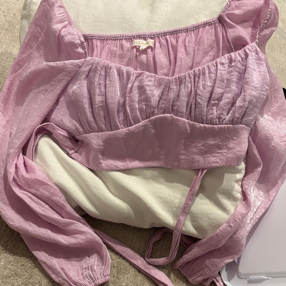 CLOAUT Women's Elegant Pink Blouse